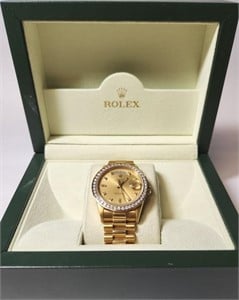 714 -ROLEX DAY DATE PRESIDENTIAL WATCH (AUTHENTIC)