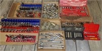 Large Lot of Sockets: 1/4" to 3/4" Most Craftsman