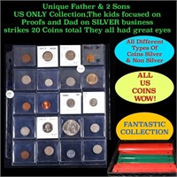 Unique Father & 2 Sons US ONLY Collection,The kids