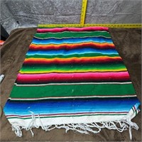 Serape Mexican Blanket as shown