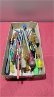 Big collection of screwdrivers