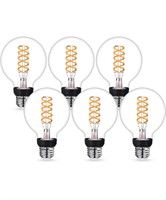 $33 YIMILITE 6 Pack LED Edison Light Bulb Vintage