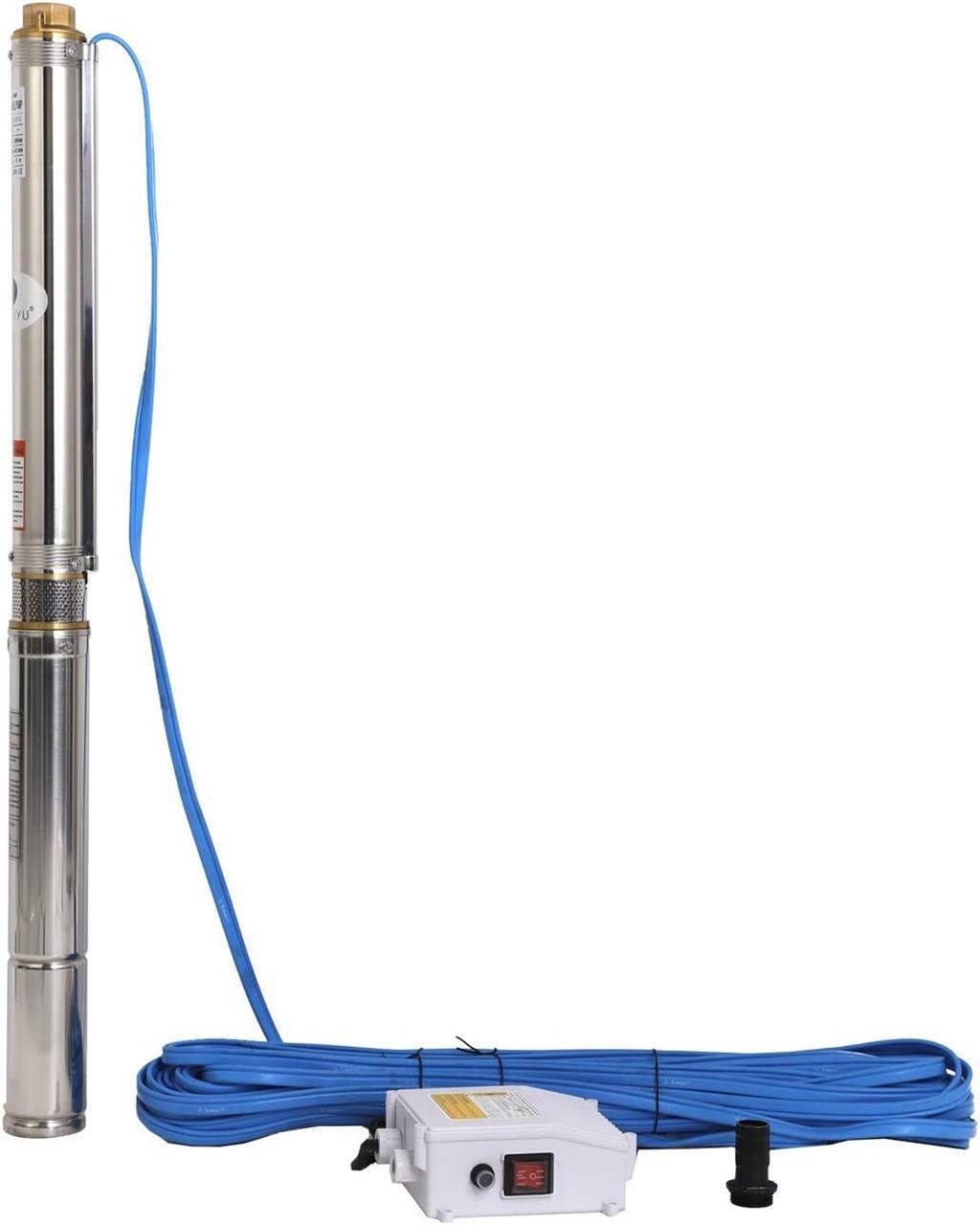 2.5 OD Submersible Pump  110V  0.33HP  Steel