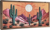 Desert Landscape Wall Art  Arizona Sunset Art
