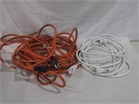 2- Extension Cords Approx 30' & 10'