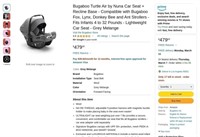 W7172  Bugaboo Turtle Air Car Seat