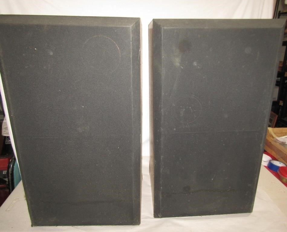 2 Acoustic Monitor Speakers AS-IS