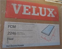 Velux Curb Mounted Skylight 25 1/2" x 49 1/2"