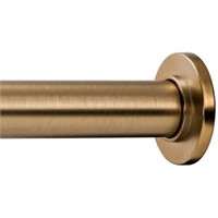 Ivilon Tension Rod - 54 to 90 Inch  Warm Gold