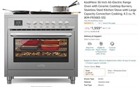 FM4527 KoolMore 36 Inch All-Electric Range Oven