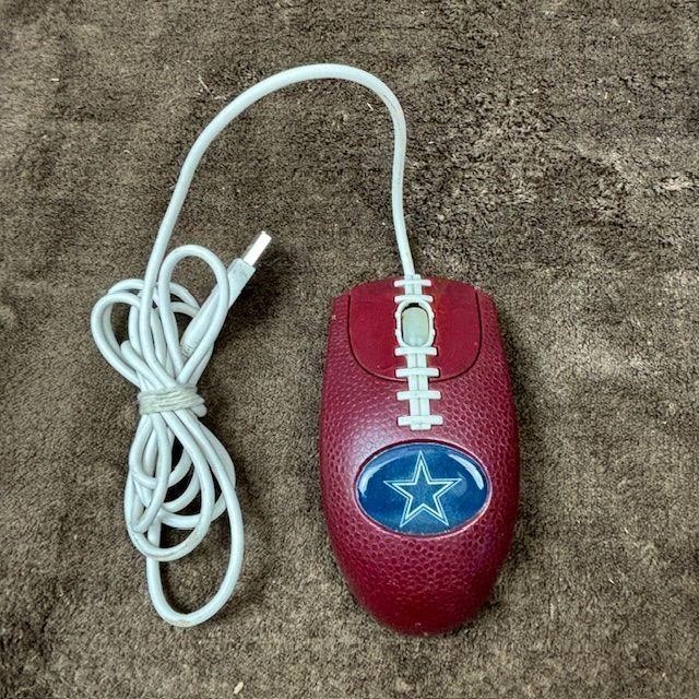 NFL Dallas Cowboys Football Computer Mouse