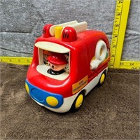 Vintage 1996 Discovery Toys Fire Truck