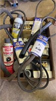 Oil Filters, Belts & Brake Cleaner