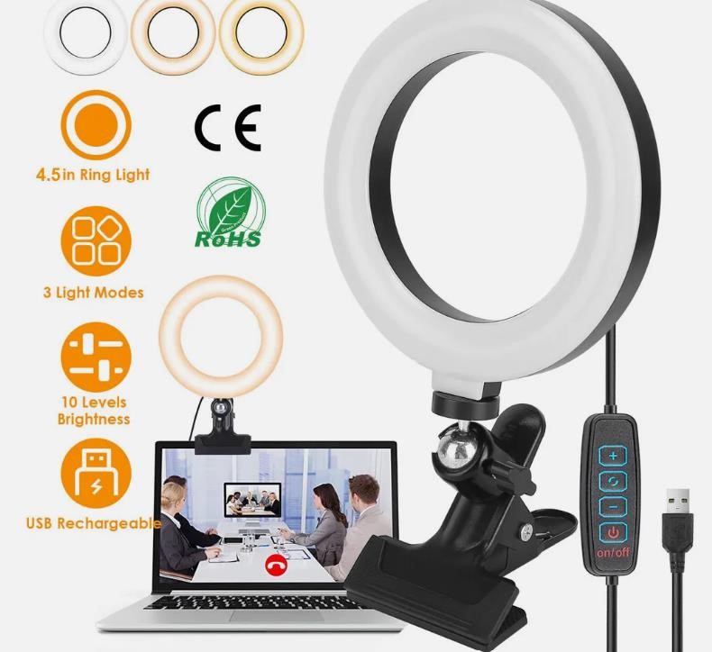 NEW LED Ring Light with Clip