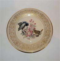 Black Throated Blue Warbler Plate by Boehm & Lenox