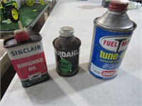 Sinclair oil can and more