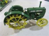 Metal John Deere tractor