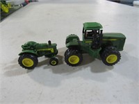Toy John Deere tractors