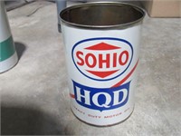 Sohio motor oil container