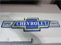Chevrolet service sign