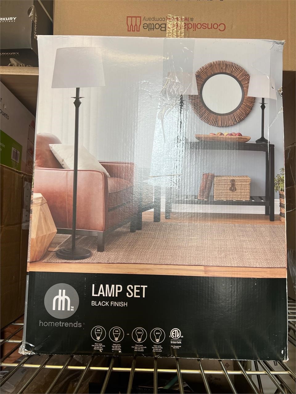 3 piece Lamp Set