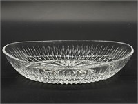 Lead Crystal Oblong Bowl by 
Princess House