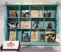 HOLLY HOBBIE 14x12 DISPLAY W/ METAL MINIATURES