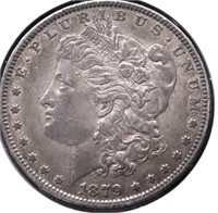 1879 MORGAN DOLLAR AU