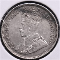 1912 CANADA SILVER 10 CENTS XF