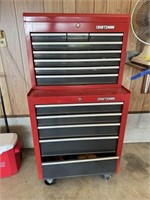 Craftsman Stand up tool box and contents