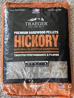 Traeger Hickory Premium Hardwood  Pellets