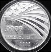 1 OZ .999 SILVER ROUND