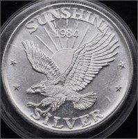 1 OZ .999 SILVER ROUND