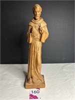 Wooden Figurine 12" High Made in Tiawan Repubic...