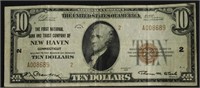 1929 10 $ NATIONAL CURRENCY VF