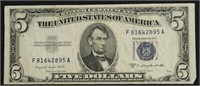 5 DOLLAR SILVER CERTIFICATE VF