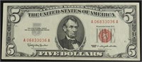 5 DOLLAR RED SEAL VF35 EPQ