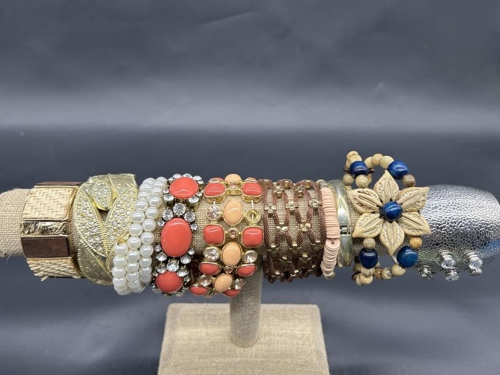 Selection of Fashion Bracelets, as pictured