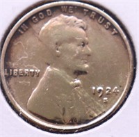 1924 S LINCOLN CENT POLISHED