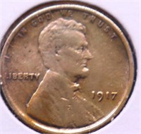 1917 LINCOLN CENT XF DETAILS