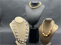 Vintage Jewelry 3- Necklaces