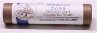 GEM RED ROLL OF FORMATIVE YEARS LINCOLN CENTS