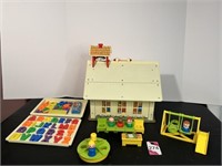 Fisher Price Play Family School House With....