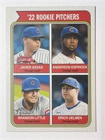 CUBS ROOKIE PITCHERS 2023 HERITAGE CARD