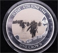 D DAY SILVER CROWN PROOF