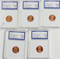 5// 1982 D SM DATE IGS MS65 RED LINCOLN CENTS