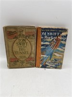 Vintage 2 hardback Tom Swift books