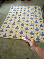 Home Made Quilt 72"W x 87"L