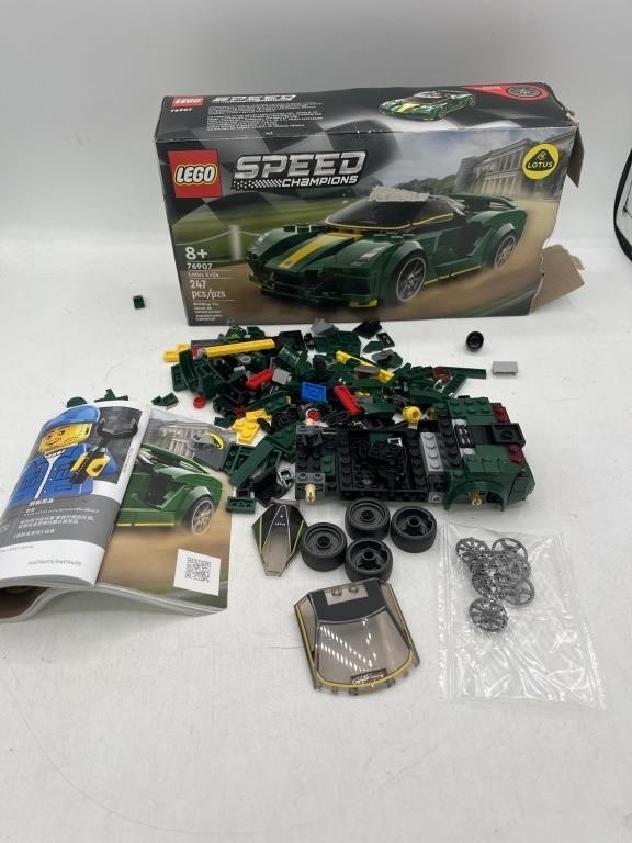 Lego Lotus speed champions found opened unknown