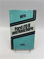 1979 Ford, LTD and Ranchero owners manual